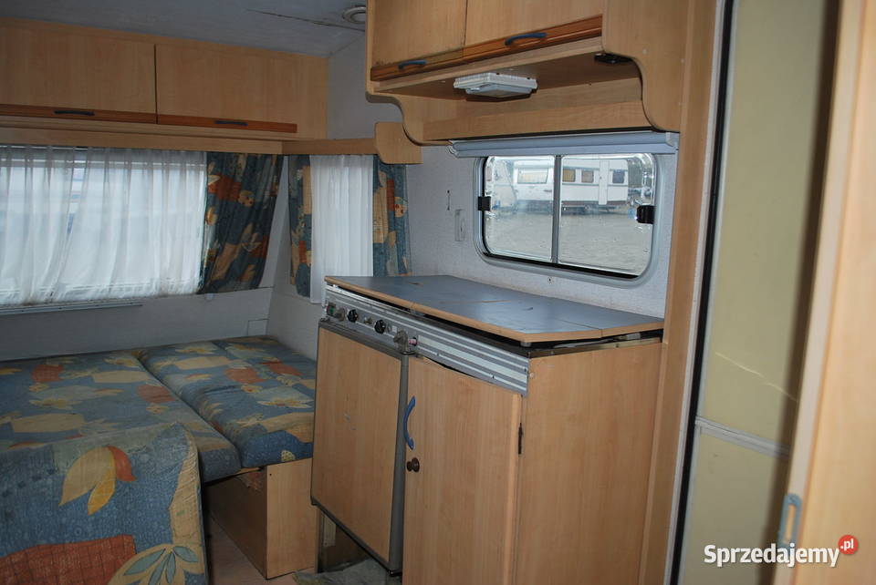 PRZYCZEPA KEMPINGOWA DO REMONTU CARAVELAIR 1999R mazowieckie Grzebowilk sprzedam