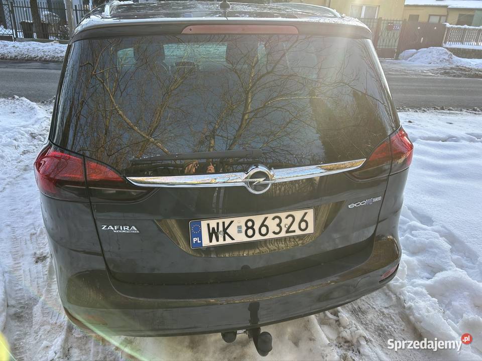 Opel Zafira C 16 150 LPG II właściciel osoba 249850km Warszawa