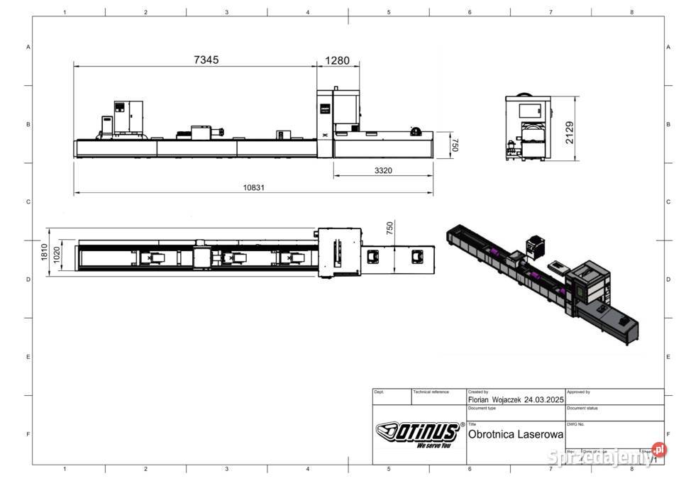 Wycinarka laserowa ploter laserowy CNC laser Bydgoszcz