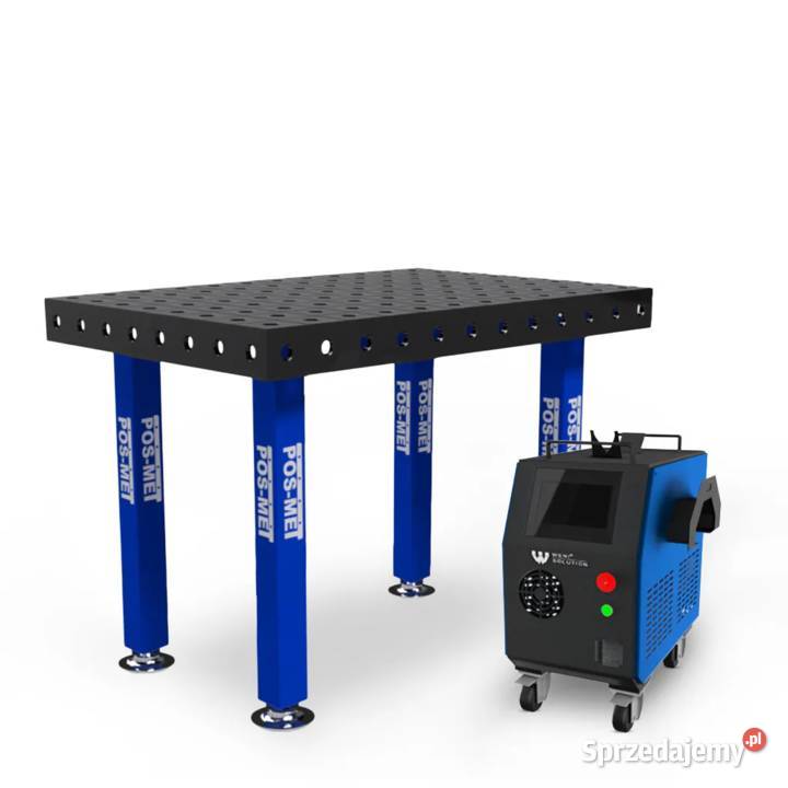 Spawarka Laserowa 4w1 Fiber 1500W + Podajnik + Stół Spawalniczy za 1zł