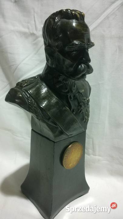 FIGURKA Popiersie Józef Piłsudski 3 Warszawa