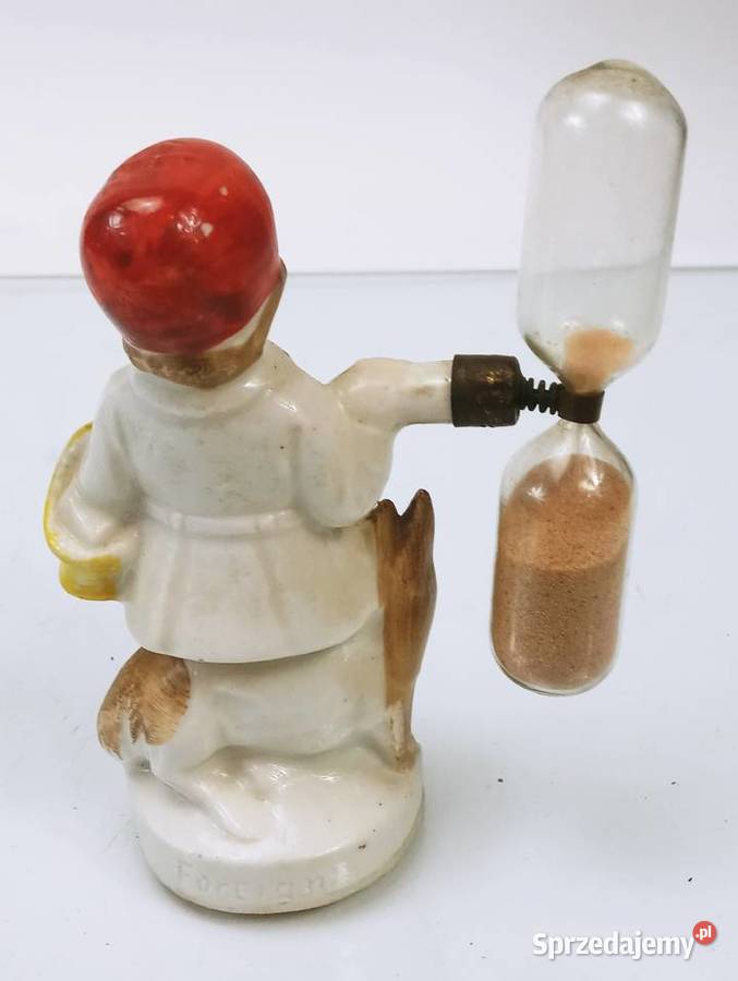 Figurka Czerwony Kapturek Klepsydra Porcelana Nowa Sól sprzedam