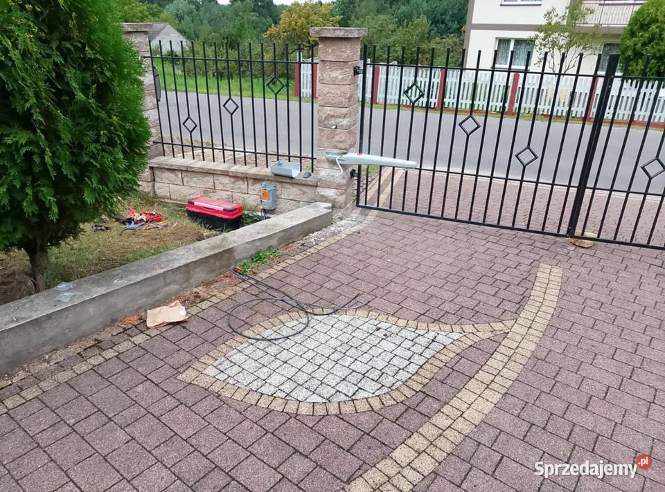 Montaż napędu do bram wjazdowych instalacja Będzin