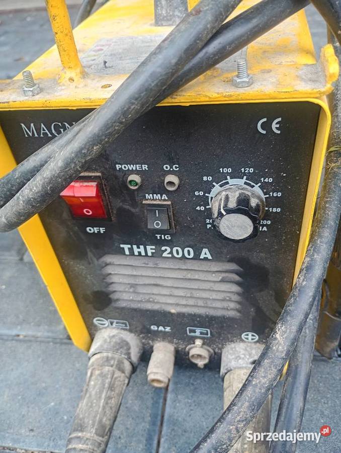 spawarka magnum thf 200a małopolskie Luborzyca