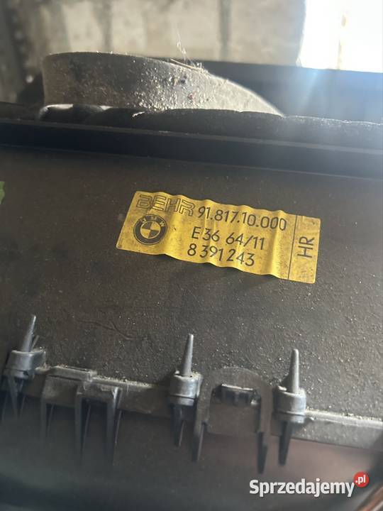 Nagrzewnica BMW e36 18i kpl osobowe Kazimierz Dolny