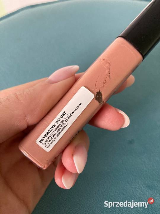 Piękny beżowy błyszczyk NYX Mega Shine Lip Gloss Zdrowie i Uroda Nisko
