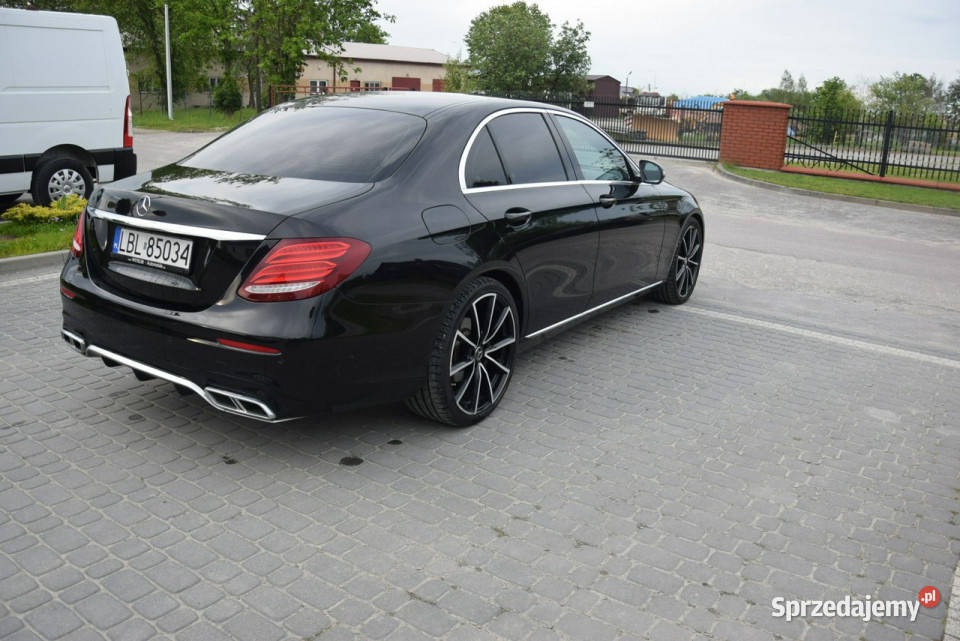 Mercedes E 200 20D 2019r AMG Super Stan Majdan Sieniawski