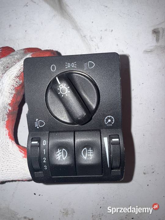 Panel sterownia światłami Opel Zafira A wielkopolskie Ostrów Wielkopolski sprzedam