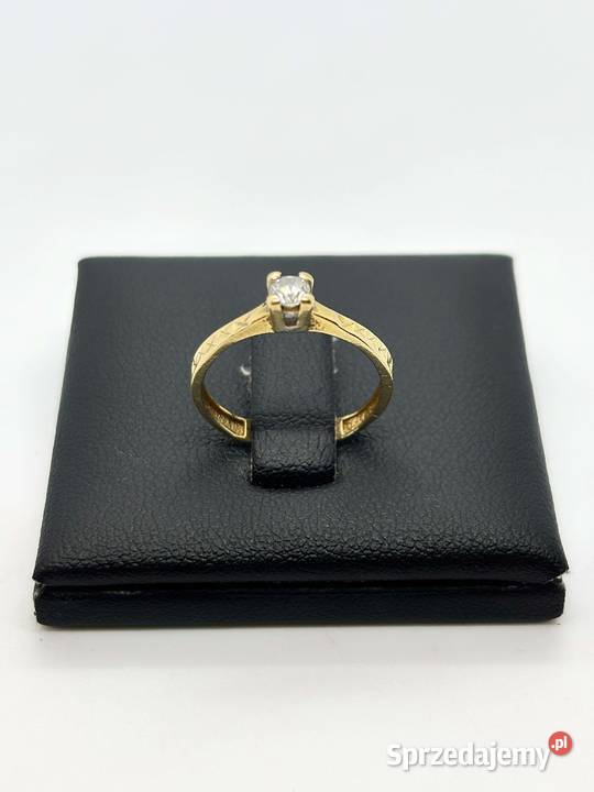 Złoty pierścionek pr 585 110g Rozmiar 8 Elbląg
