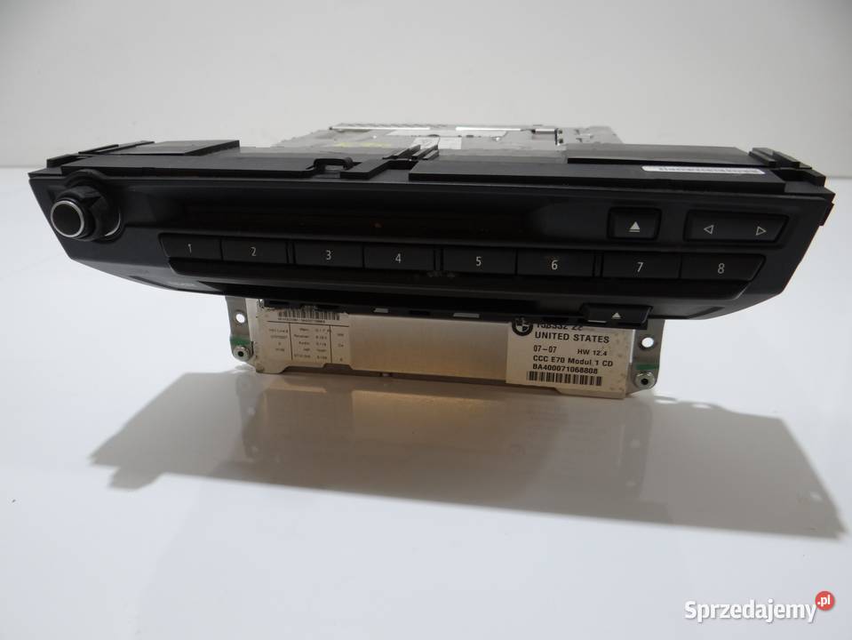 RADIO NAWIGACJA CCC BMW X5 E70 9159047 Strzyżewice