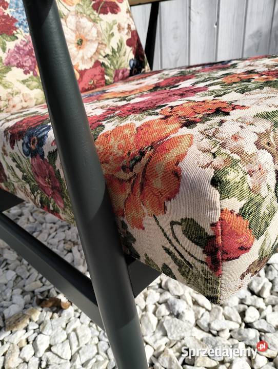 Fotel rumuński mocny zgrabny renowacji vintage opolskie Lubrza