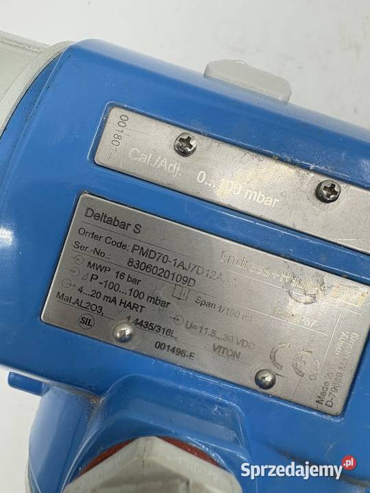 EndressHauser PMD701AJ7D12AAA Pressure mazowieckie Warszawa