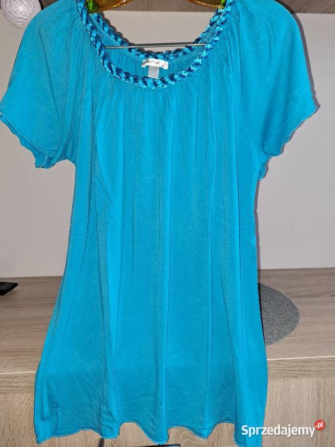 Bluzka turkusowa krótki dolnośląskie Wrocław