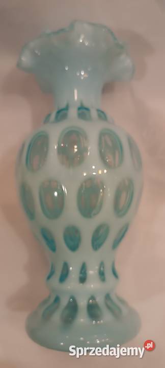 Wazon ze szkła opalescent hobnail Kraków sprzedam