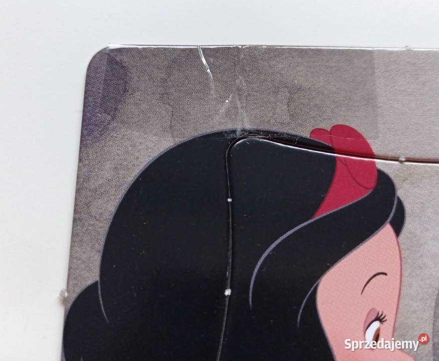 2x Puzzle Disney Księga dżungli i Śnieżka 12 12m+ Katowice sprzedam