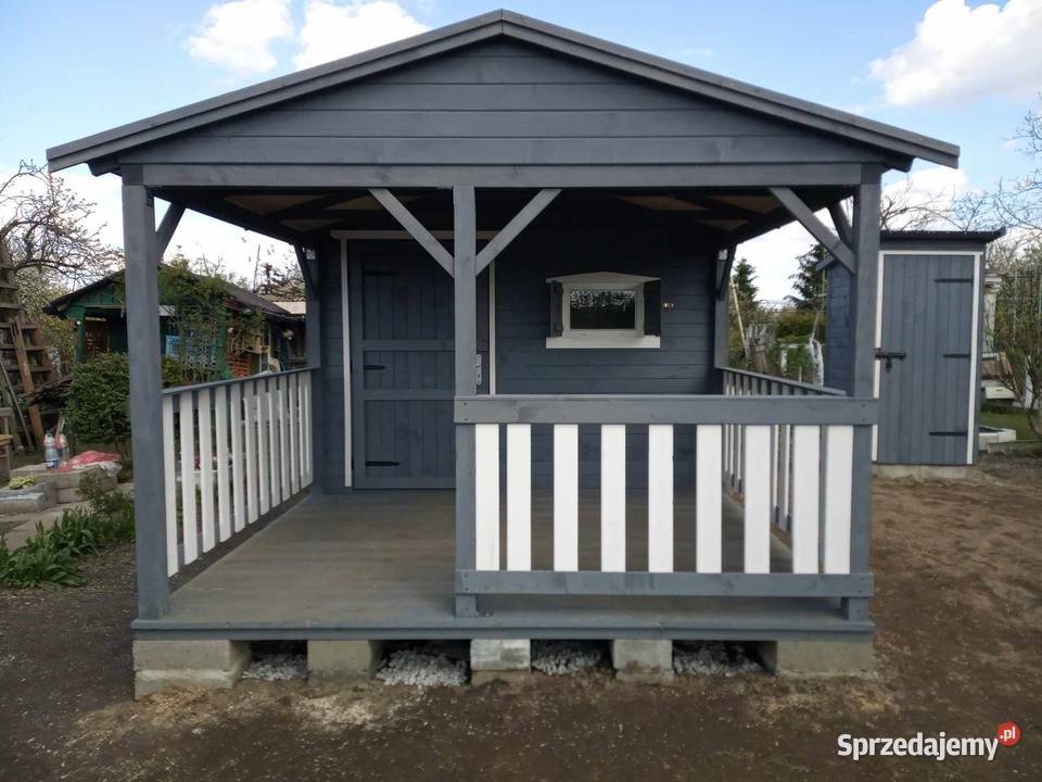 Domek ogrodowy 4x3 z tarasem 4x3 transport cala Lubliniec