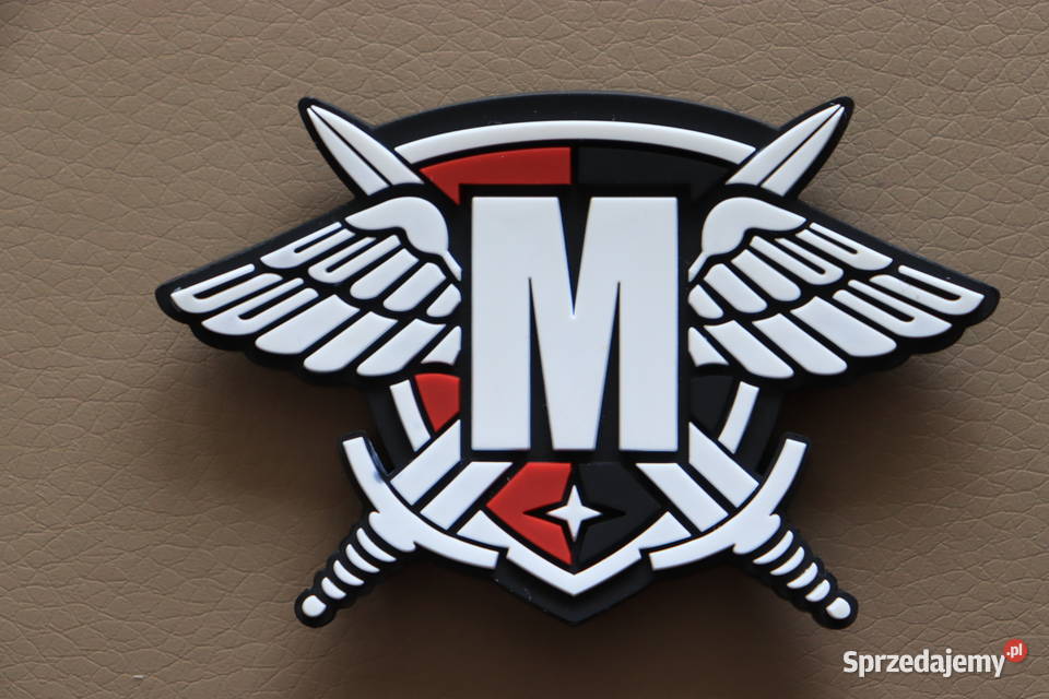 Naszywka PVC 3D Logo Militaria Militaria Warszawa sprzedam