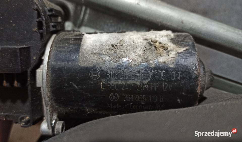 Mechanizm wycieraczek przód Audi A4 B5 Passat B5 Silniki wycieraczek Dębica