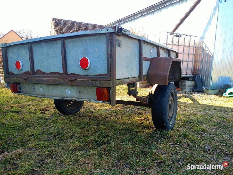 Przyczepka samochodowa do quada traktorka