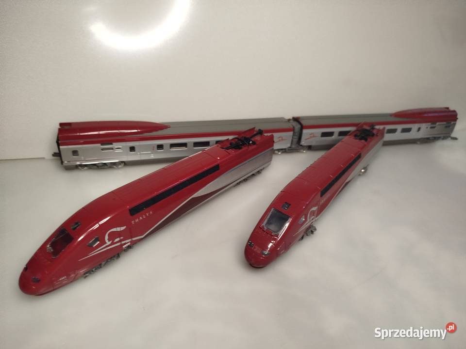 Kolejka Mehano H0 Thalys 4M łódzkie Zgierz