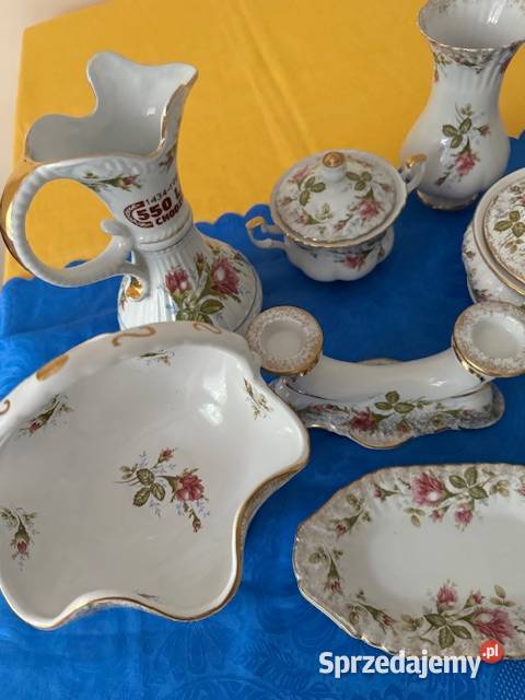 Serwis komplet porcelanowy PRL vintage Chodzież Częstochowa sprzedam