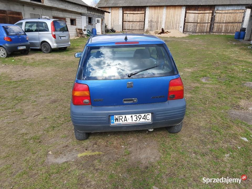 Seat arosa 10 benzyna 1998r zamiana Arosa mazowieckie Łączany