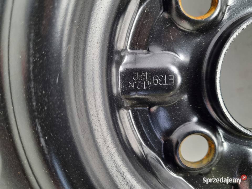 KOŁO ZAPASOWE Toyota Aygo I C1 zapas felga 15565 Rudka