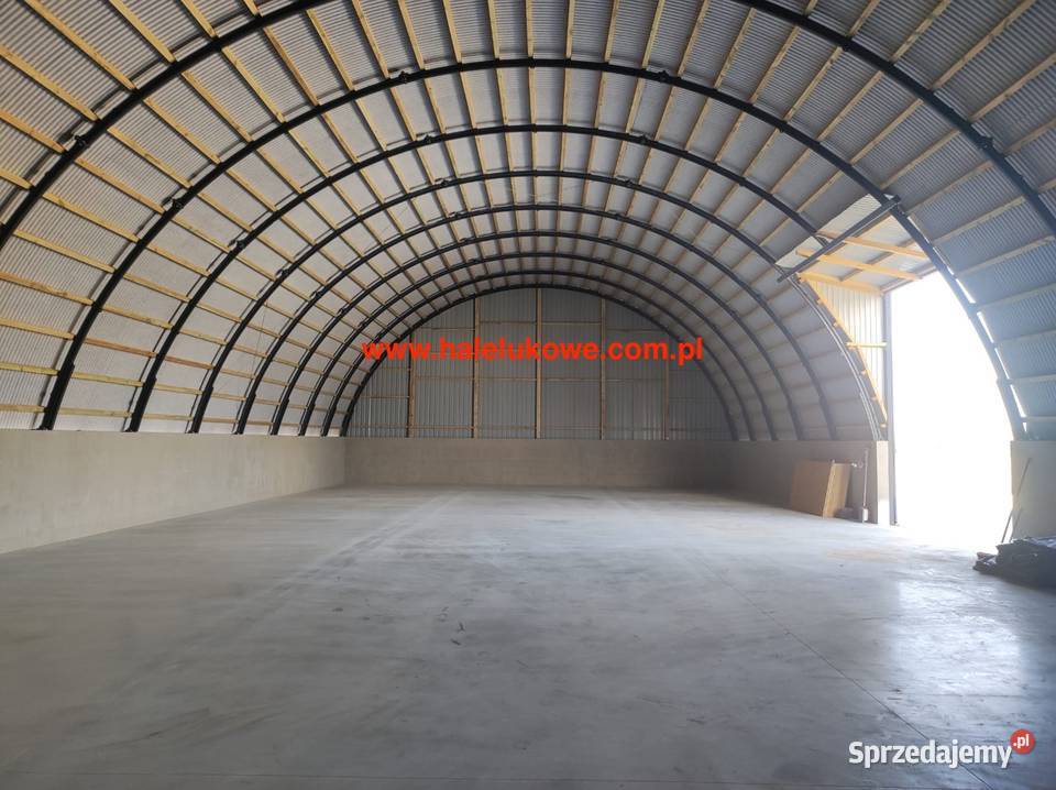 Hala Łukowa Stalowa rolnicza przęsło wiata Konstantynów Łódzki