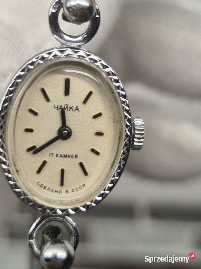 Zegarek bransoletka biżuteryjny Czajka Chorzów sprzedam