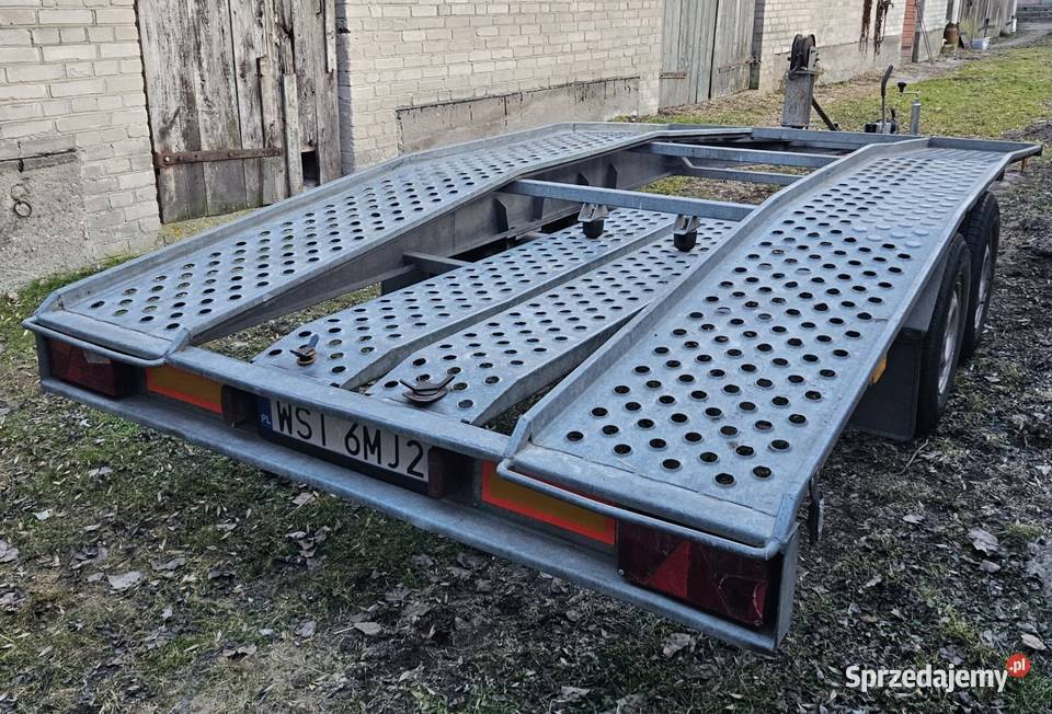 Laweta garbatka 1800 DMC ocynk 2oś Kotuń