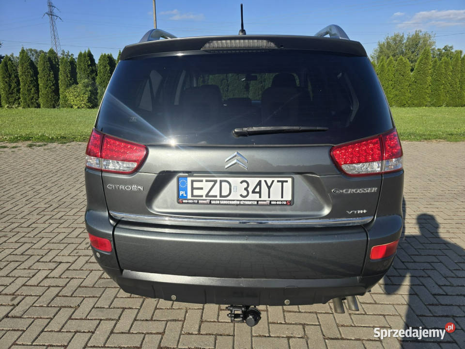 Citroen CCrosser 22hdi Skóry7 OsoboweNaviNapęd Kutno