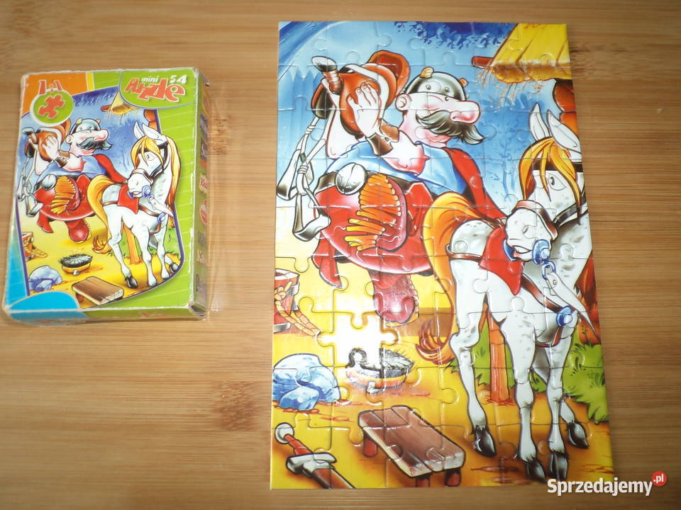 puzzle mini 54 elementy PRL 6 lat+ Dla Dziecka Warszawa