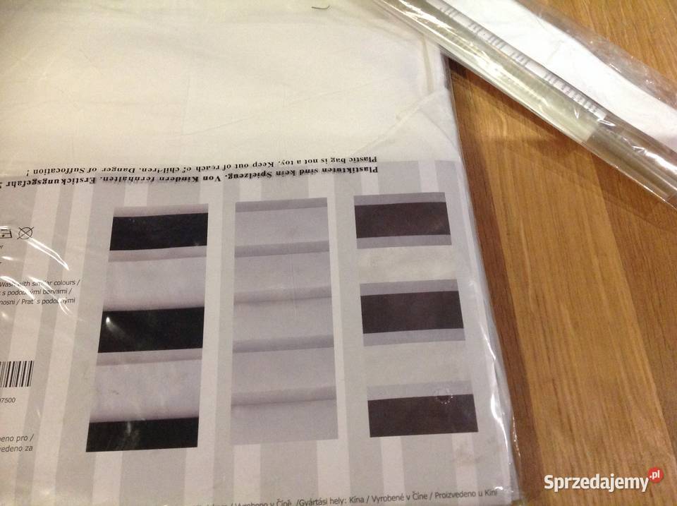 Firanka Rzymska Biała Nowa