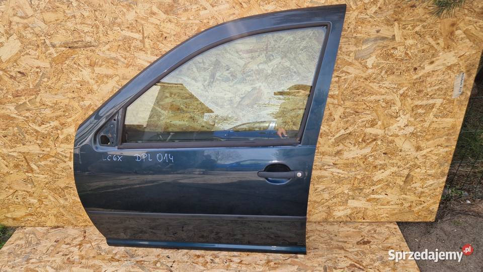 VW GOLF 4 IV DRZWI PRZÓD LEWY LEWE KOD LAK LC6X Drzwi