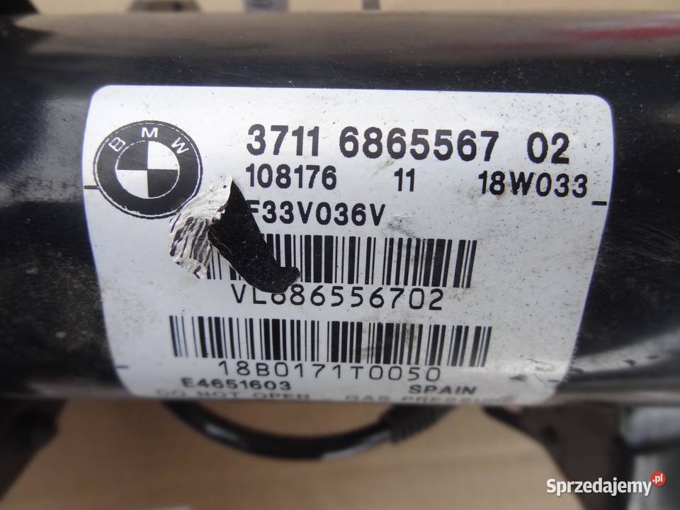AMORTYZATOR LEWY PRZÓD BMW F33 6865567 6881930