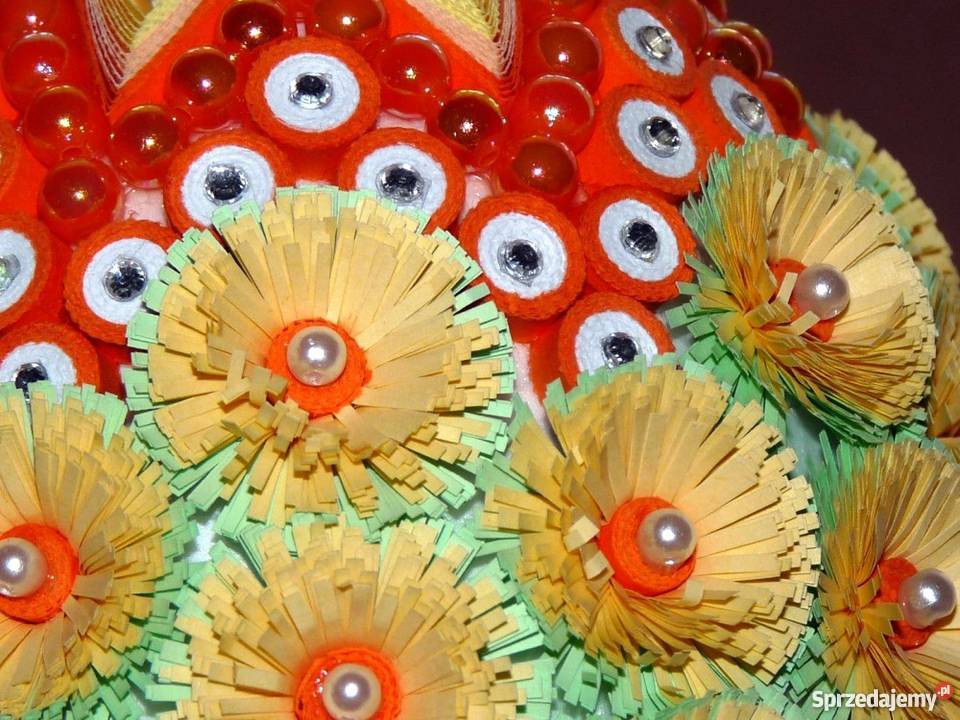 Jajka wielkanocne ręcznie robione quilling Kraków