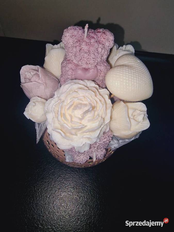 Świece sojowe bukiet flower box dowolna Kobyla Góra sprzedam