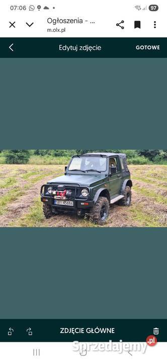 Suzuki samuraja 19 d renowacji