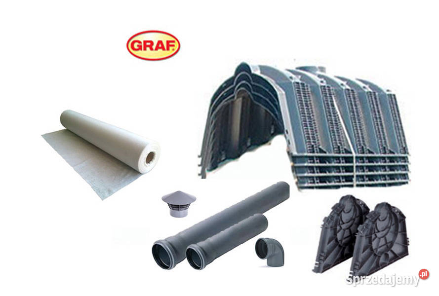 TUNELE GRAF 300L Drenaż rozsączający Drenaż dolnośląskie Wrocław