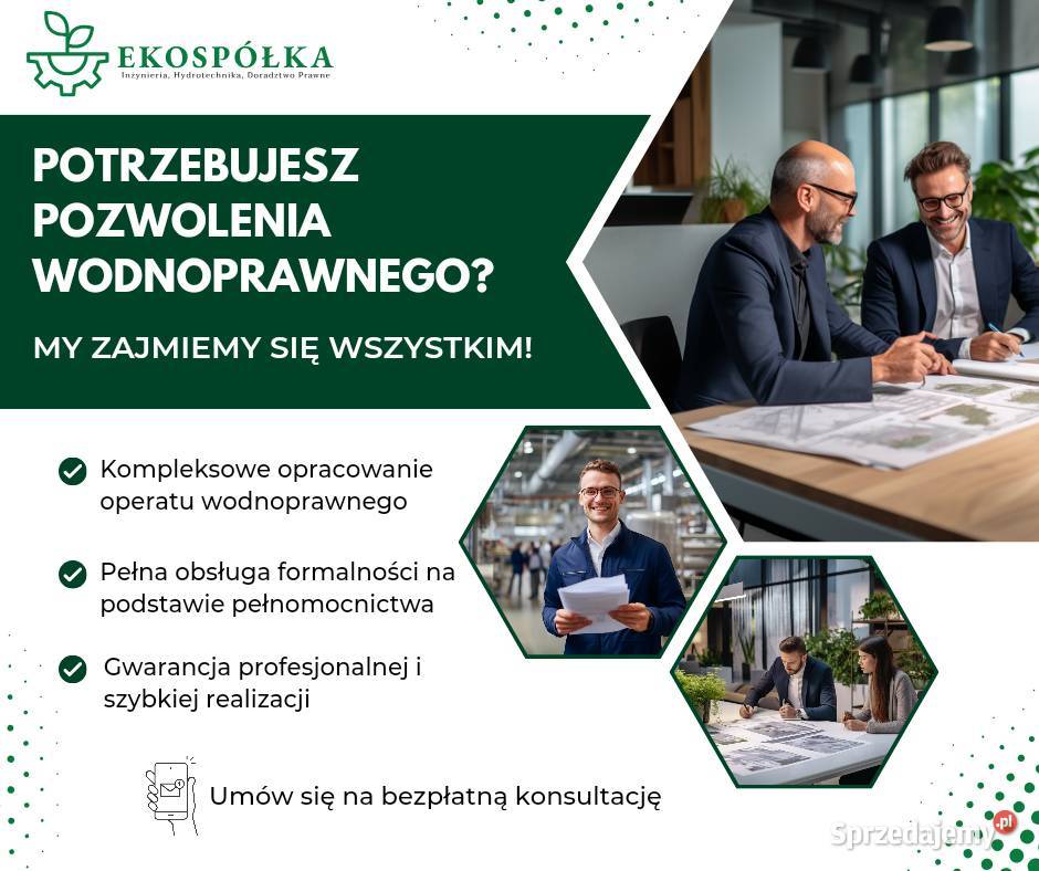 Operat wodnoprawny Pozwolenie wodnoprawne Czeladź