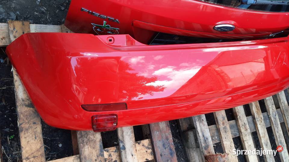 zderzak tylny Ford Fiesta mk6 tył lak K2 Dębno