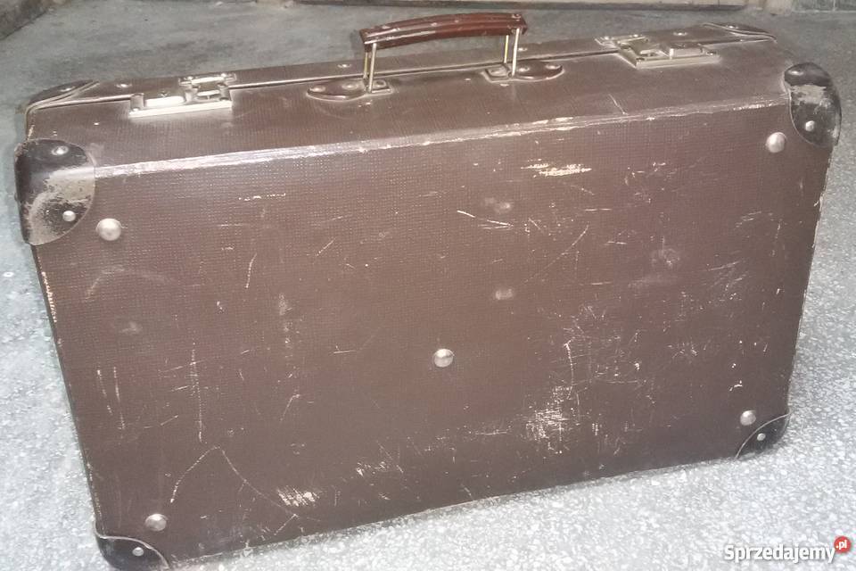 3 stare walizki z czasów PRL Warszawa sprzedam