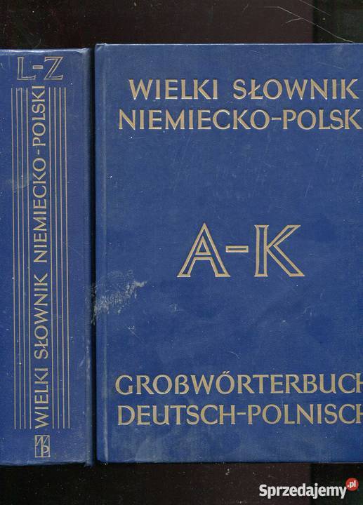 Wielki słownik niemiecko polski T12 Szczecin