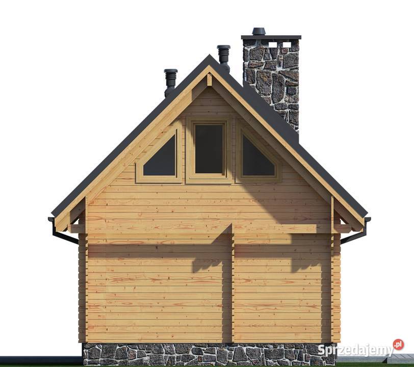 domek drewniany 70m2 MALAGA Września sprzedam