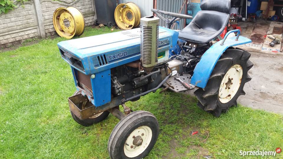 Sprzedam traktorek Iseki uszkodzony Maszyny rolnicze Żyrardów