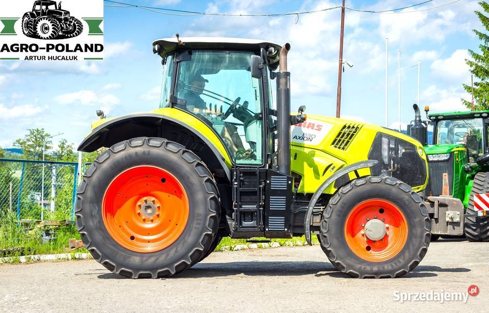 Claas AXION 830 2017 6364 h ORYGINALNE OPONY
