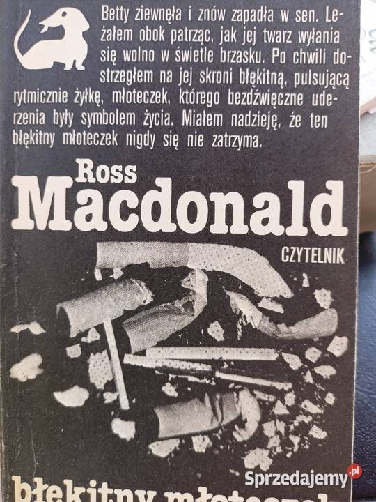 Macdonald Błękitny młoteczek książki Warszawa