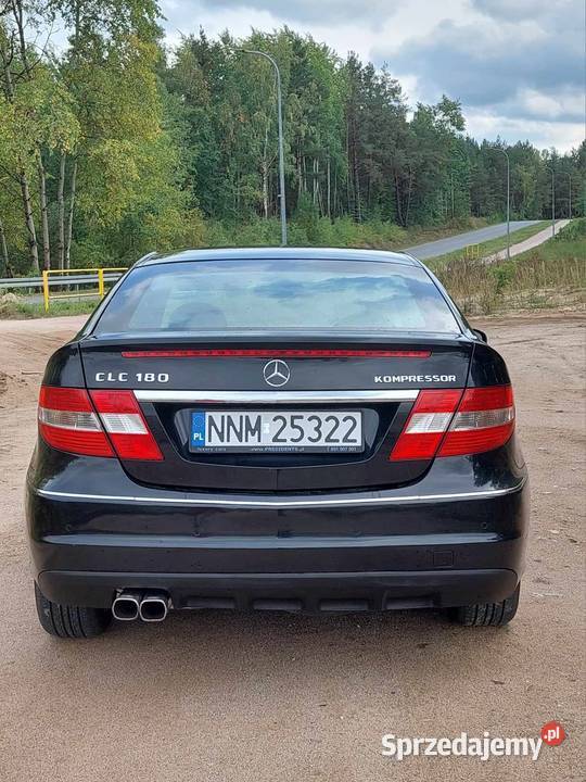 MercedesBenz CLC 180 Kompressor Samochody osobowe Kurzętnik