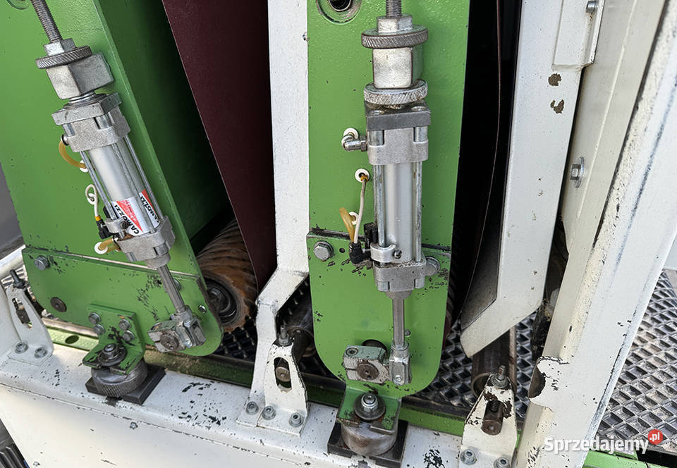 Szlifierka szerokotaśmowa SAFO 63 2 agregaty pomorskie Sierakowska Huta