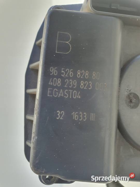 PRZEPUSTNICA Citroen Xsara Picasso 18 16V Chełm